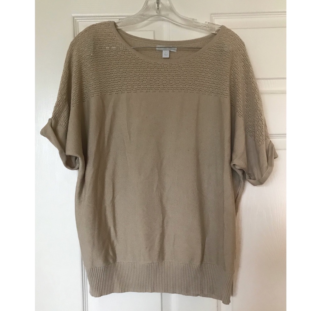 NY&C Lightweight Tan Sweater